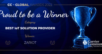 ZARIOT wins Award for BEST IoT SOLUTION PROVIDER