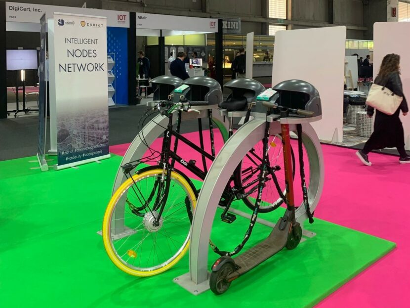 vadeBike demonstration at IoT SWC 2022 in Barcelona